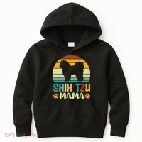 Shih Tzu Mama Kids Hoodie thumb 0