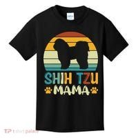Shih Tzu Mama Kids T-Shirt thumb 0