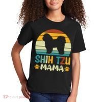 Shih Tzu Mama Kids T-Shirt thumb 2