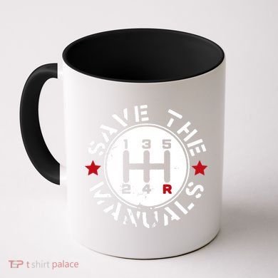 Save The Manuals Coffee Mug