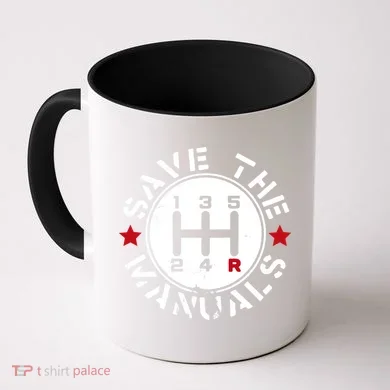 Save The Manuals Coffee Mug