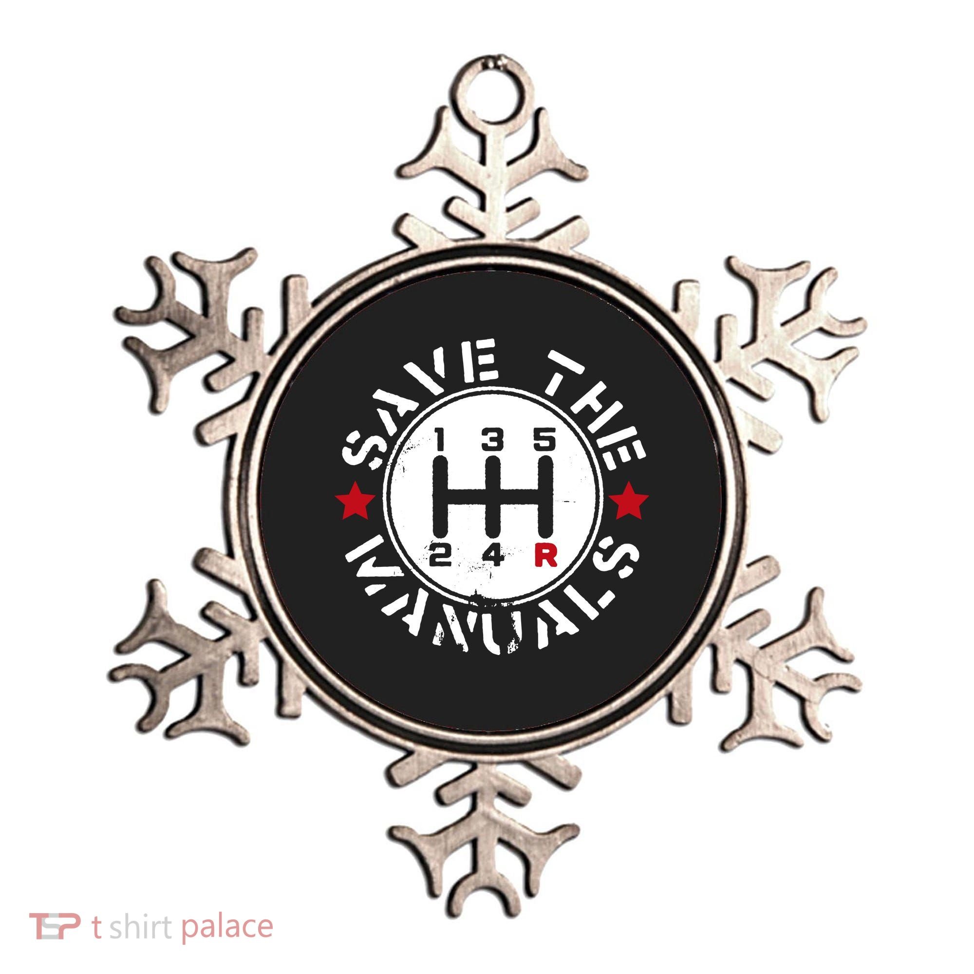 Save The Manuals Ornament