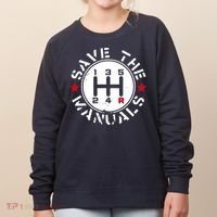 Save The Manuals Women's Sweatshirt thumb 0