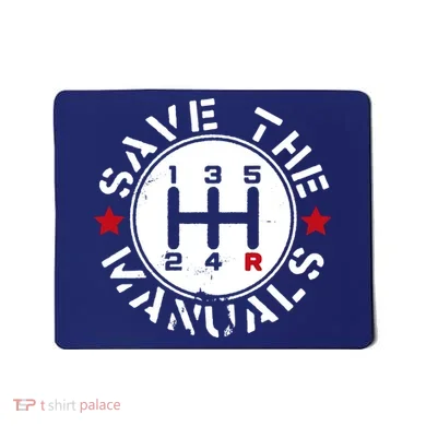 Save The Manuals Mousepad