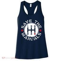 Save The Manuals Women's Tank Top thumb 0