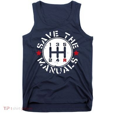 Save The Manuals Tank Top