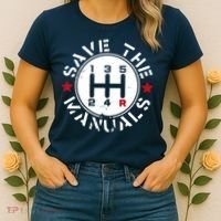 Save The Manuals Women's T-Shirt thumb 2