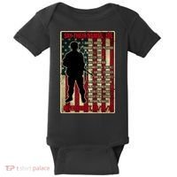 Say Their Names Joe Of 13 Fallen Soldiers Tribute Baby Bodysuit thumb 0