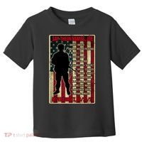 Say Their Names Joe Of 13 Fallen Soldiers Tribute Toddler T-Shirt thumb 0