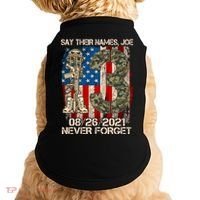 Say Their Names Joe 082621 Never Forget Doggie Tank thumb 0