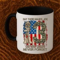 Say Their Names Joe 082621 Never Forget Coffee Mug thumb 2
