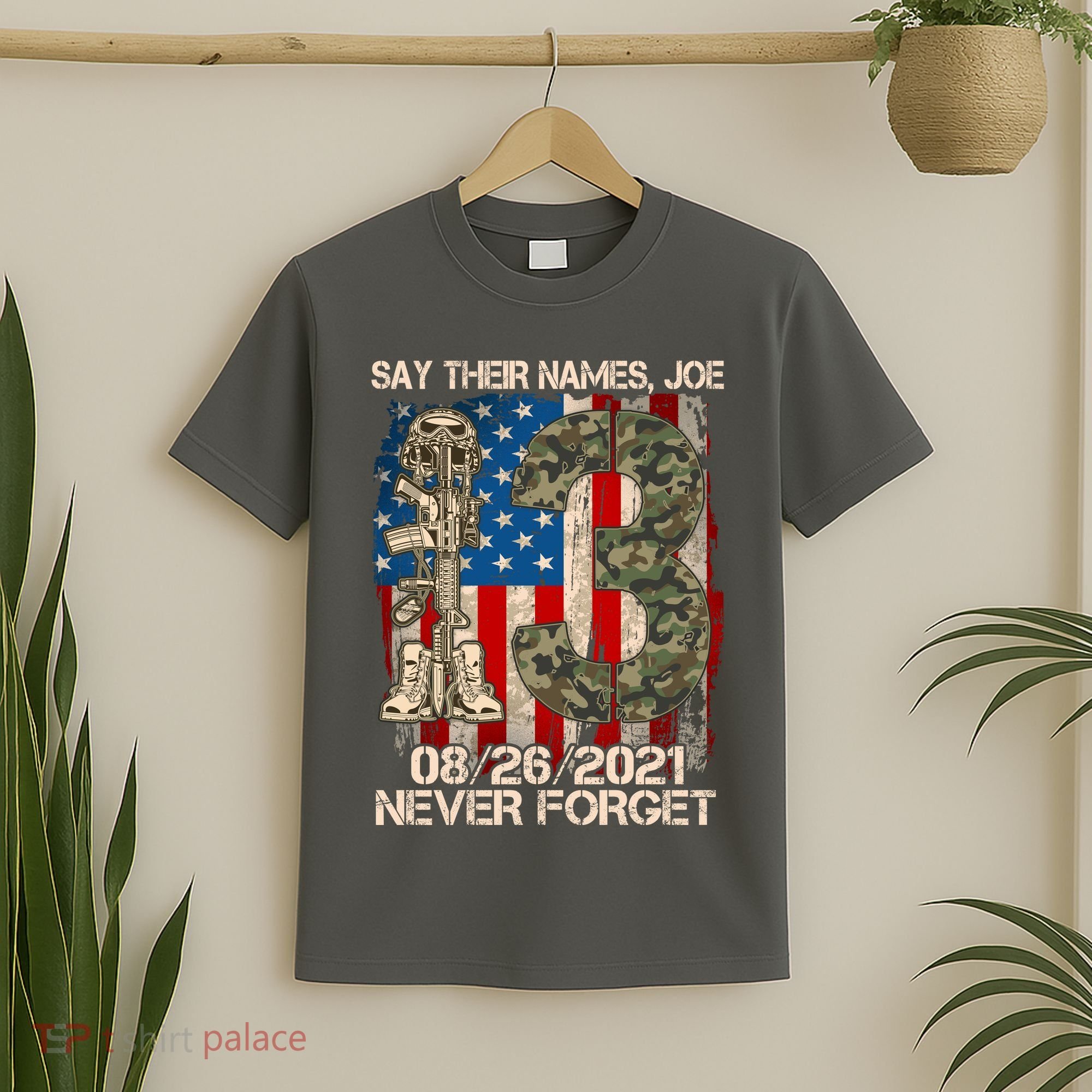 Say Their Names Joe 082621 Never Forget T-Shirt