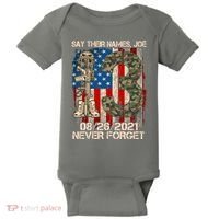 Say Their Names Joe 082621 Never Forget Baby Bodysuit thumb 0