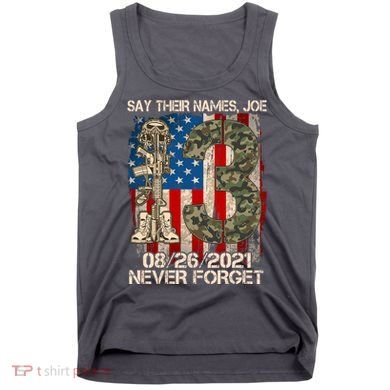 Say Their Names Joe 082621 Never Forget Tank Top