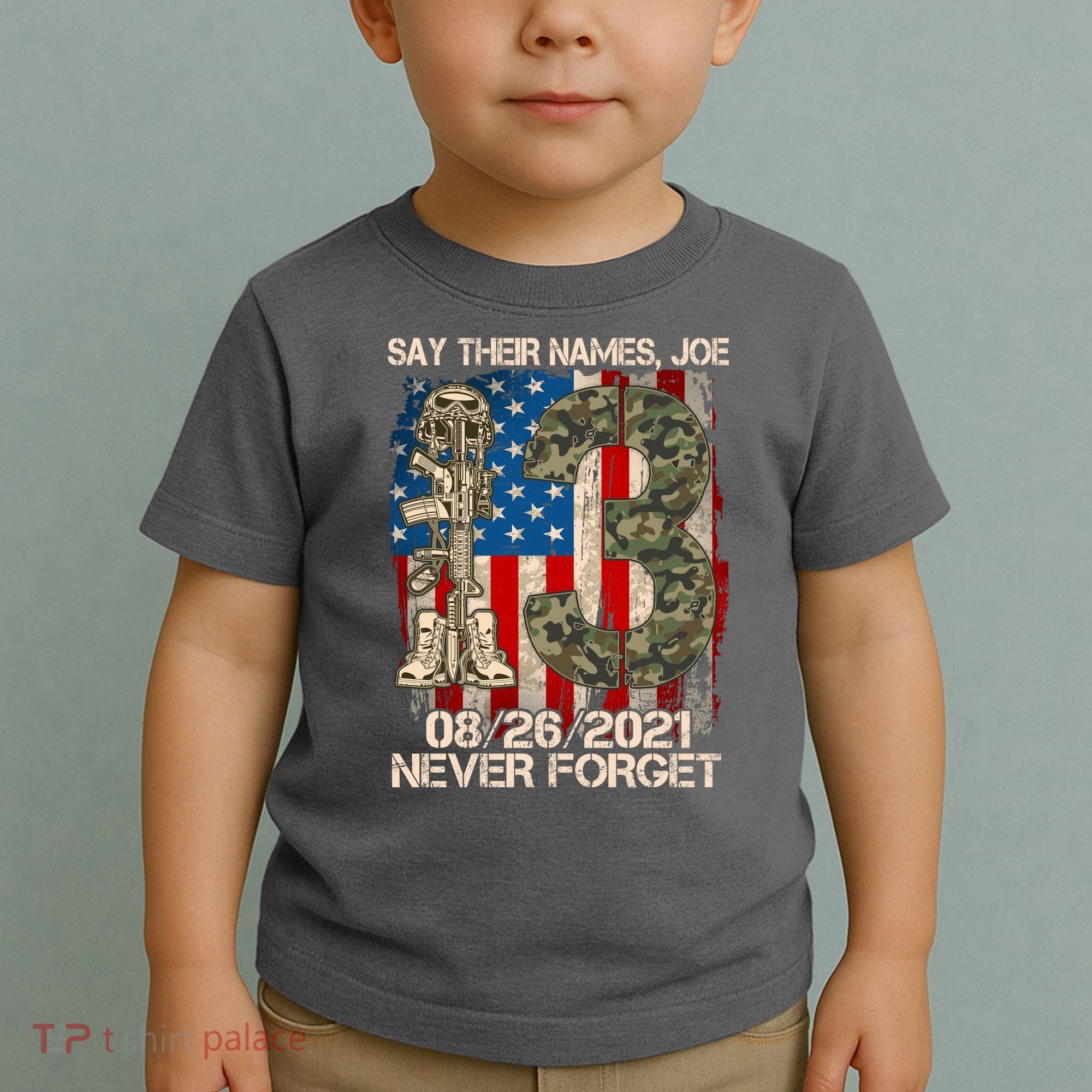 Say Their Names Joe 082621 Never Forget Toddler T-Shirt