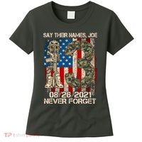 Say Their Names Joe 082621 Never Forget Women's T-Shirt thumb 0