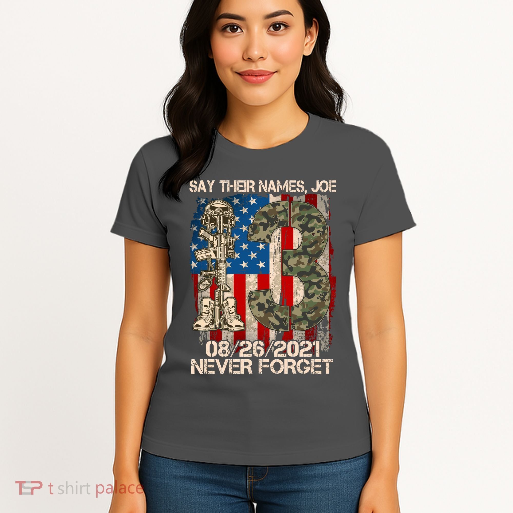 Say Their Names Joe 082621 Never Forget Women's T-Shirt