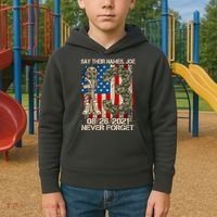 Say Their Names Joe 082621 Never Forget Kids Hoodie thumb 2