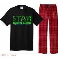 Stay Tomorrow Needs You Mental Health Matters Awareness Pajama Set thumb 0