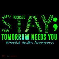 Stay Tomorrow Needs You Mental Health Matters Awareness Women's Hoodie thumb 2