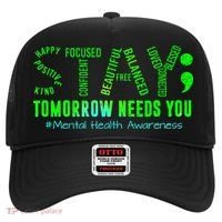 Stay Tomorrow Needs You Mental Health Matters Awareness Hat thumb 0