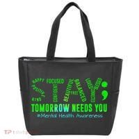 Stay Tomorrow Needs You Mental Health Matters Awareness Tote Bag thumb 0