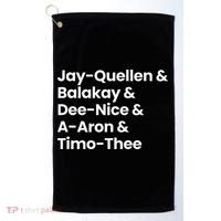 SUBSTITUTE TEACHER NAMES Golf Towel thumb 0