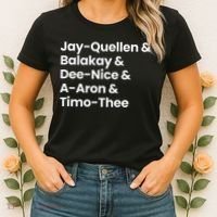 SUBSTITUTE TEACHER NAMES Women's T-Shirt thumb 2