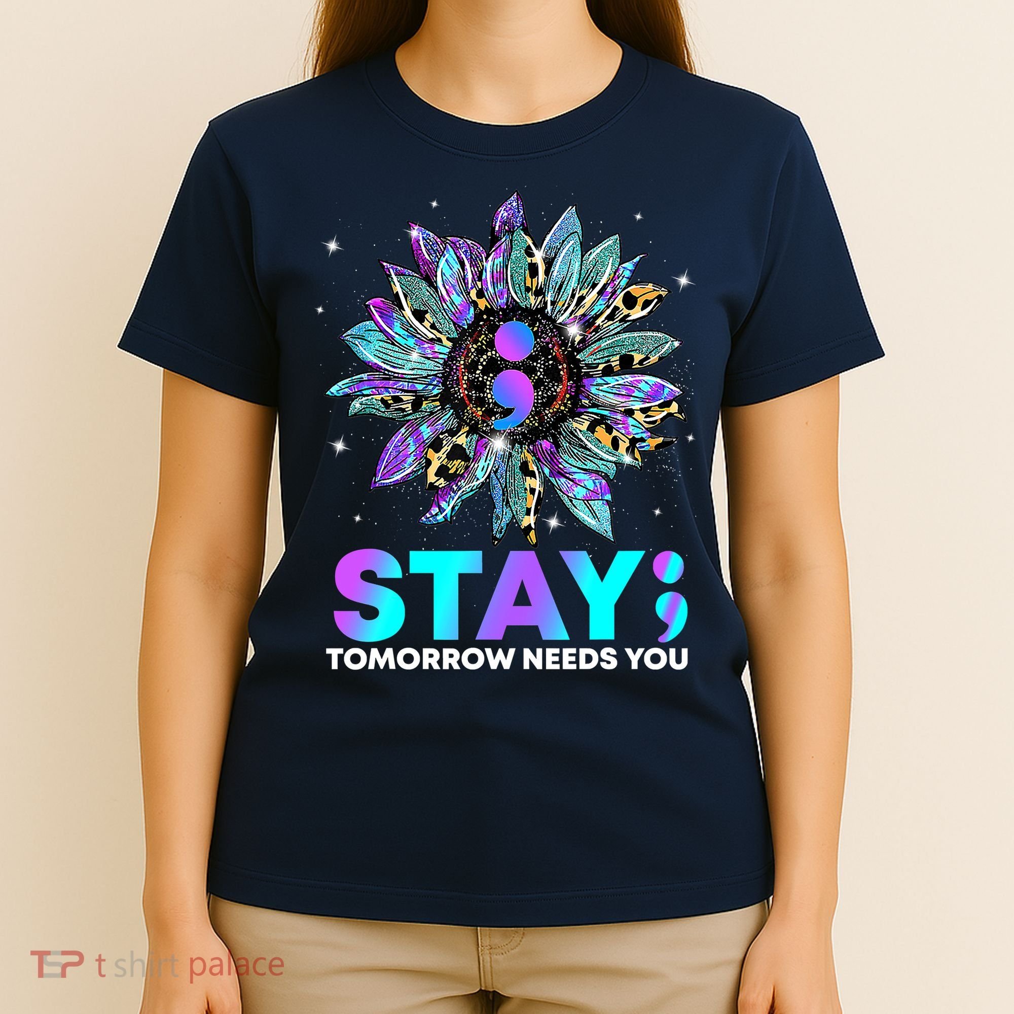 Stay Tomrrow Needs You Suicide Prevention Awareness T-Shirt