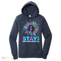 Stay Tomrrow Needs You Suicide Prevention Awareness Women's Hoodie thumb 0