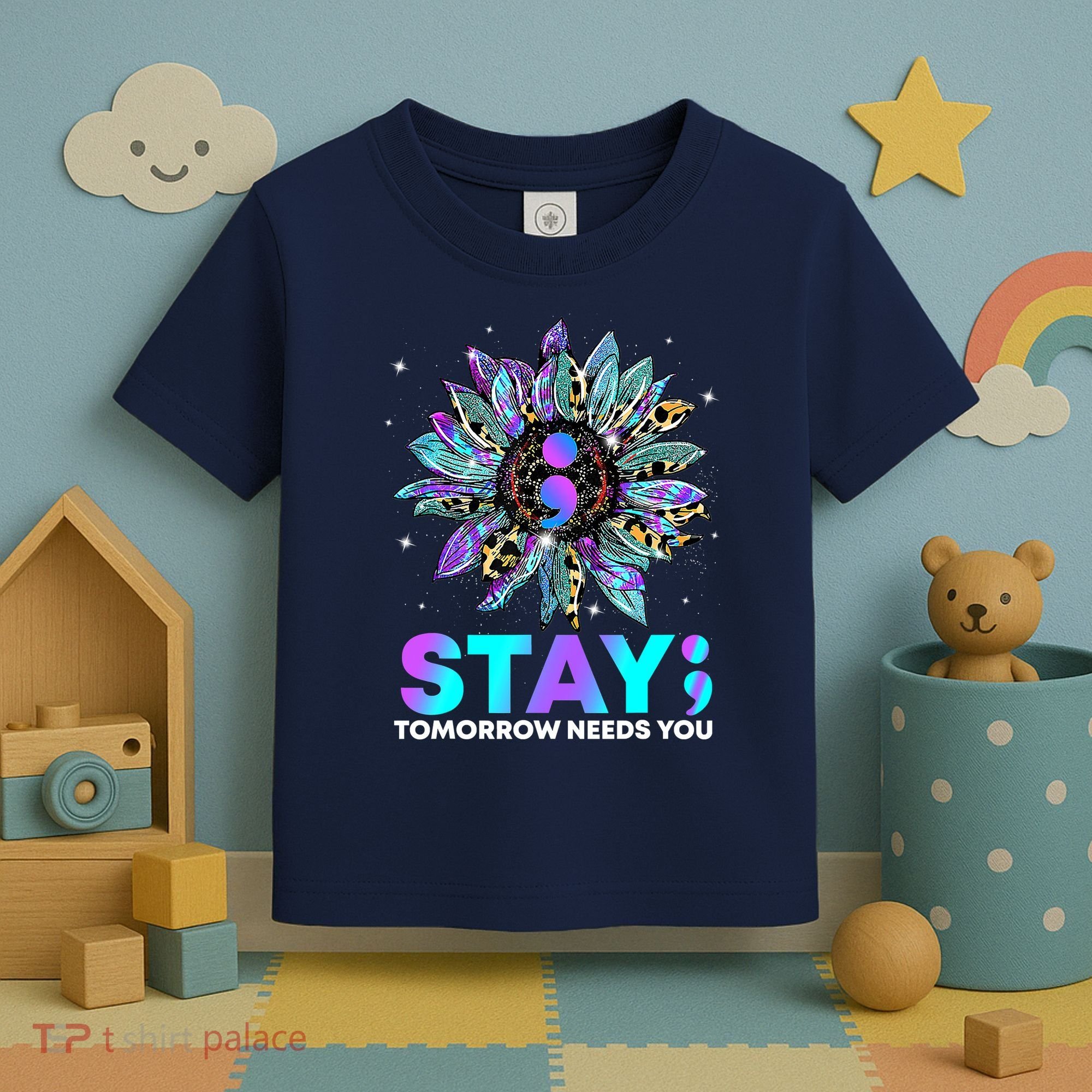 Stay Tomrrow Needs You Suicide Prevention Awareness Toddler T-Shirt