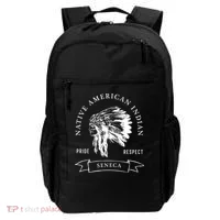 Seneca Tribe Native American Indian Pride Respect Darker Gift Backpack thumb 0