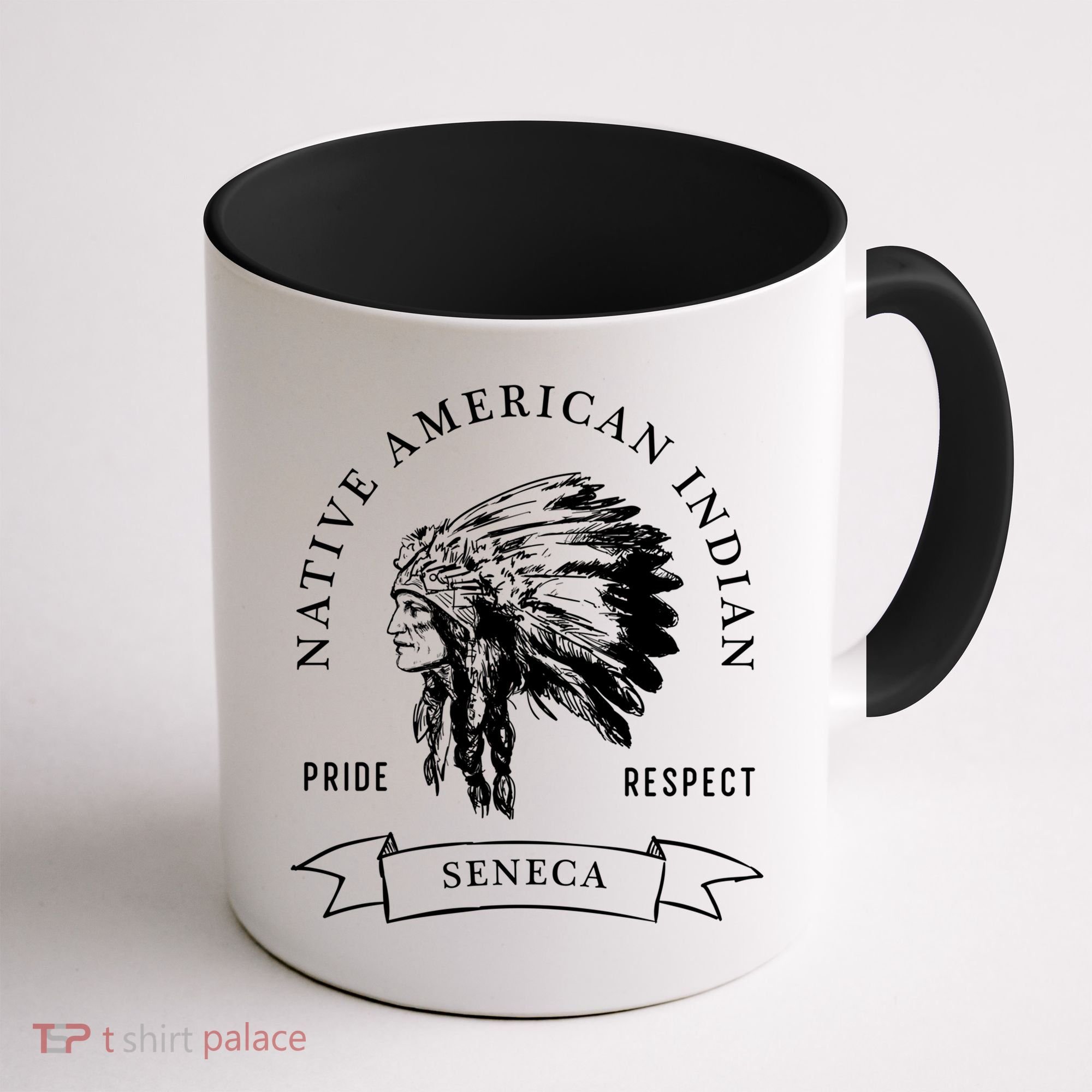 Seneca Tribe Native American Indian Pride Respect Darker Gift Coffee Mug