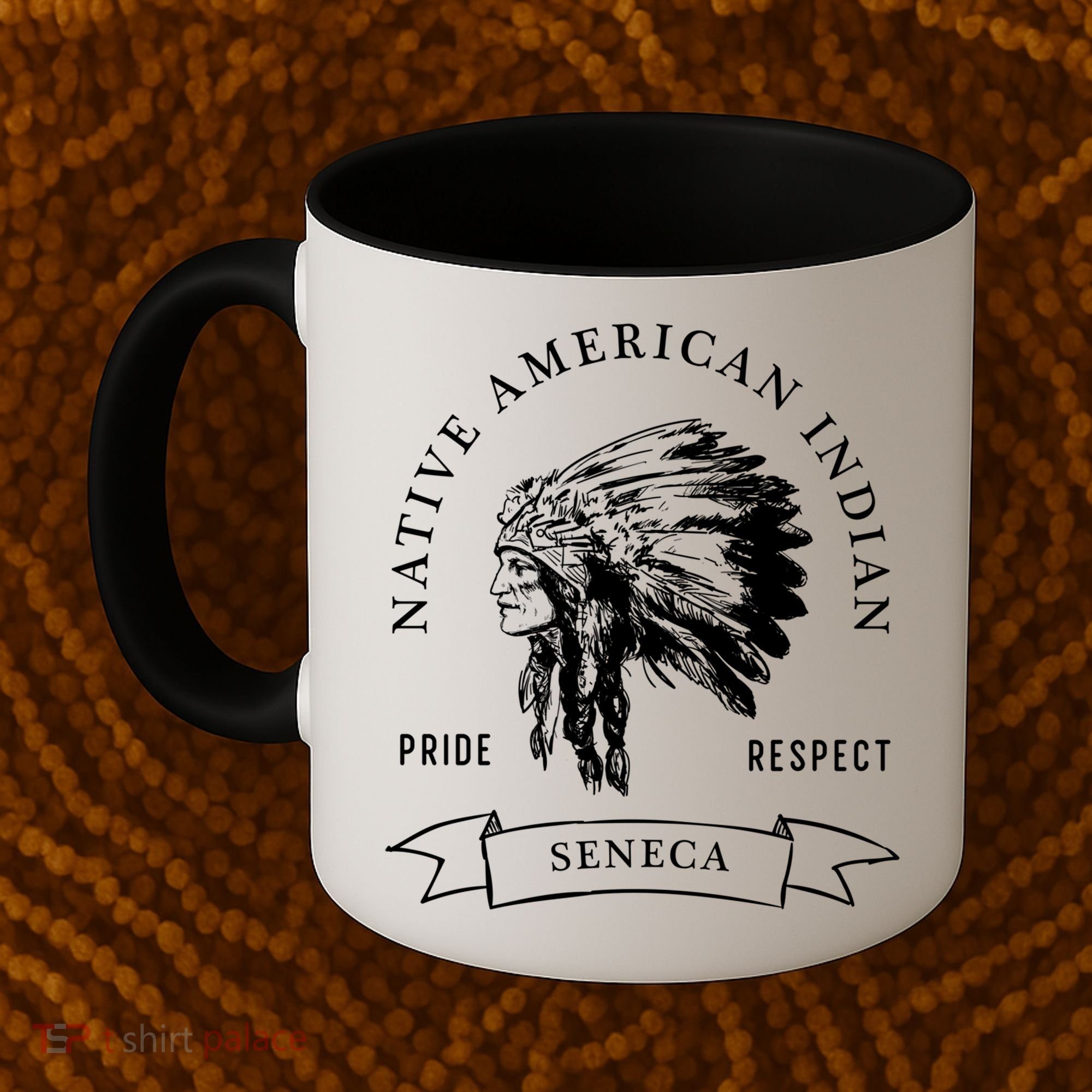 Seneca Tribe Native American Indian Pride Respect Darker Gift Coffee Mug