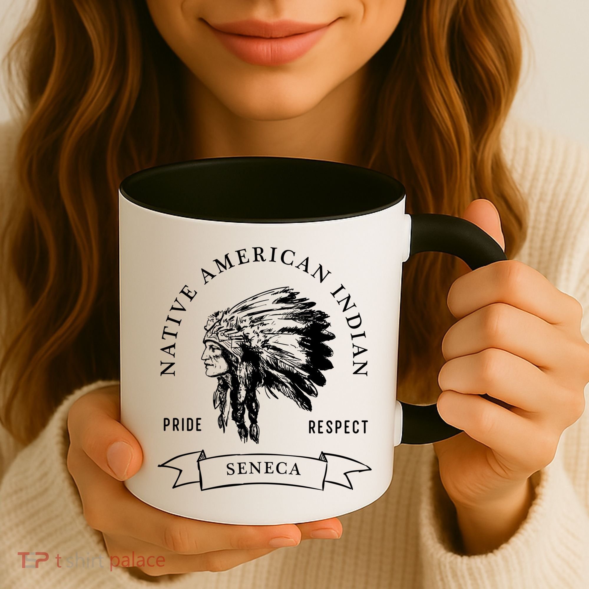 Seneca Tribe Native American Indian Pride Respect Darker Gift Coffee Mug