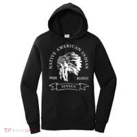Seneca Tribe Native American Indian Pride Respect Darker Gift Women's Hoodie thumb 0