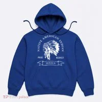 Seneca Tribe Native American Indian Pride Respect Darker Gift Hoodie thumb 0