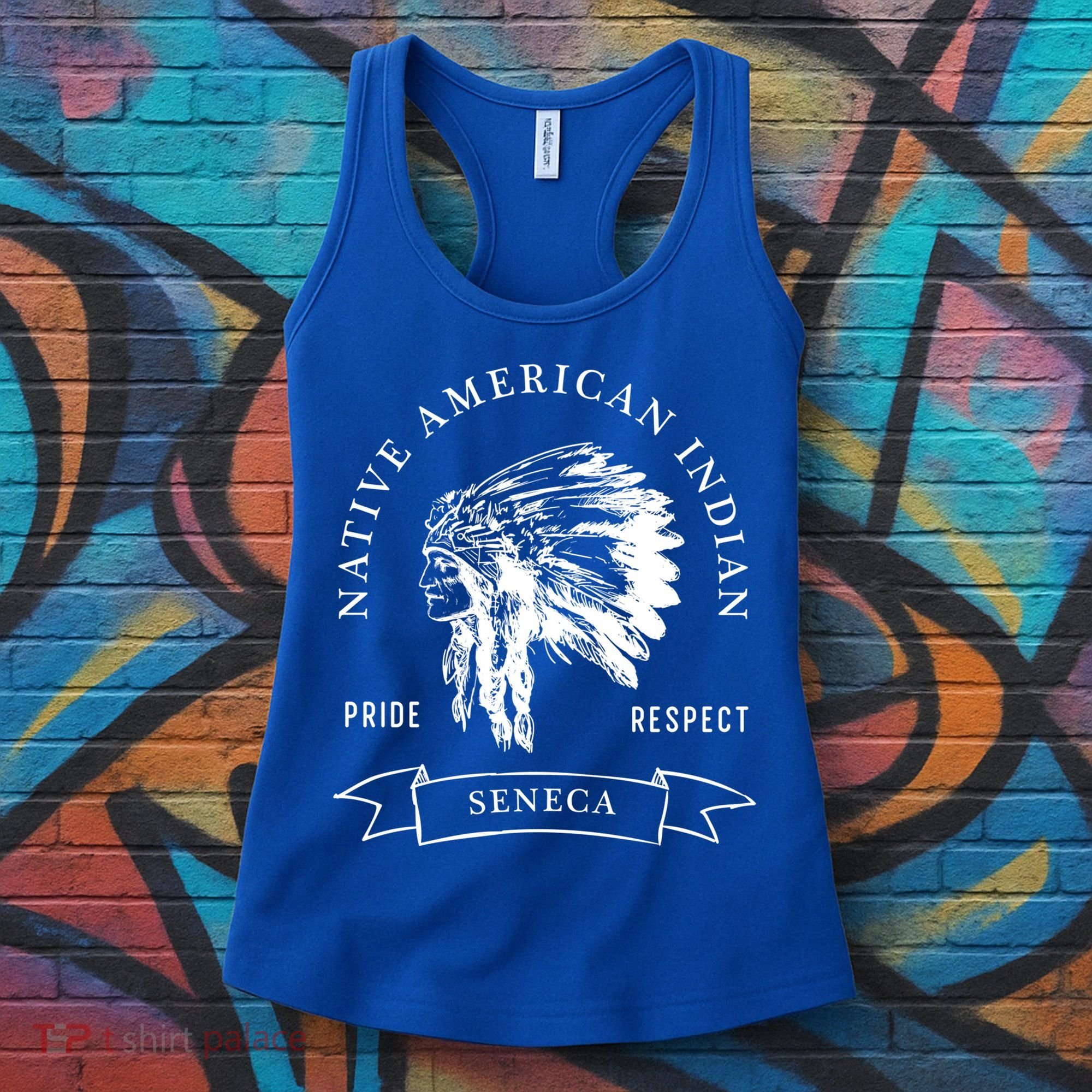 Seneca Tribe Native American Indian Pride Respect Darker Gift Women's Tank Top