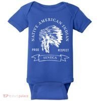 Seneca Tribe Native American Indian Pride Respect Darker Gift Baby Bodysuit thumb 0