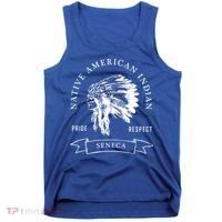 Seneca Tribe Native American Indian Pride Respect Darker Gift Tank Top thumb 0