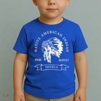Seneca Tribe Native American Indian Pride Respect Darker Gift Toddler T-Shirt thumb 2