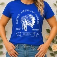 Seneca Tribe Native American Indian Pride Respect Darker Gift Women's T-Shirt thumb 2