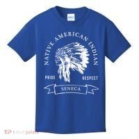 Seneca Tribe Native American Indian Pride Respect Darker Gift Kids T-Shirt thumb 0
