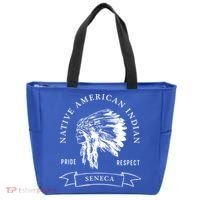 Seneca Tribe Native American Indian Pride Respect Darker Gift Tote Bag thumb 0