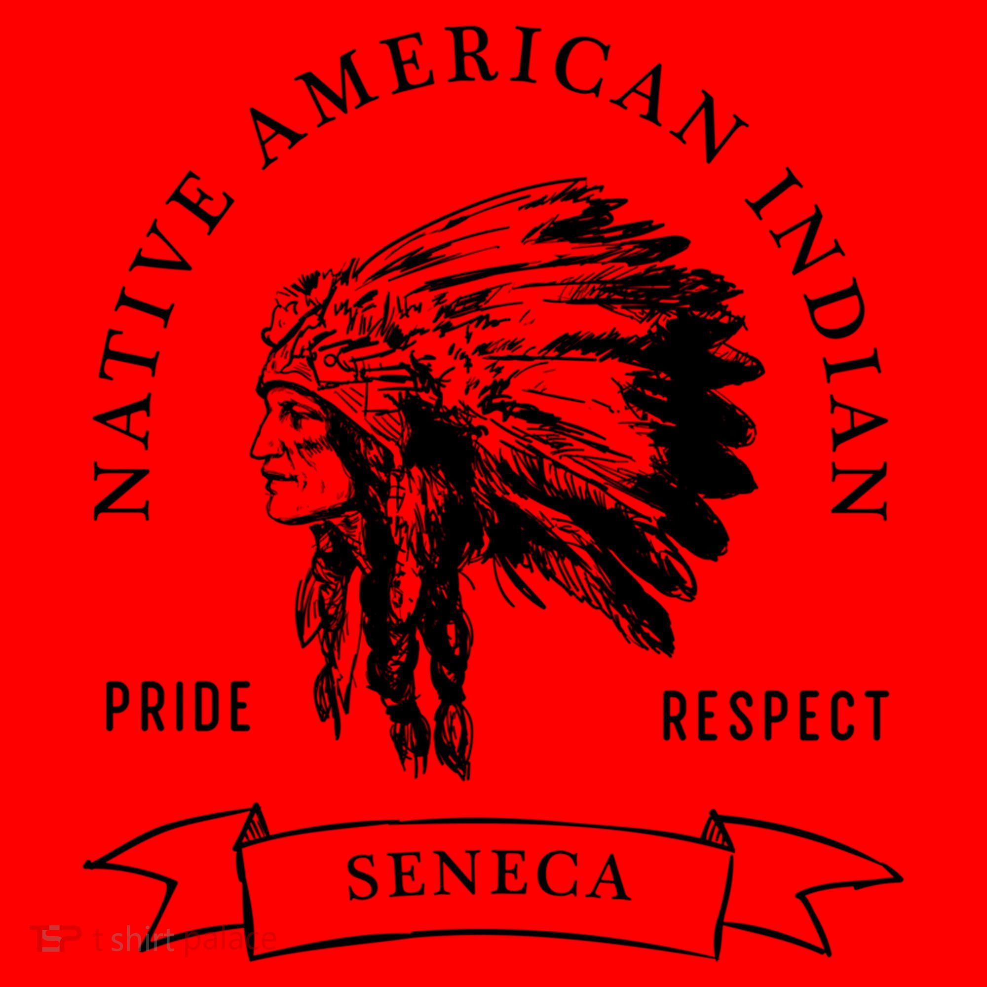 Seneca Tribe Native American Indian Pride Respect Darker Gift Santa Hat