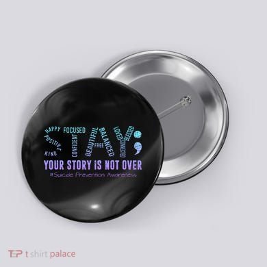 Stay Tomorrow Needs You Suicide Prevention Awareness Support Button