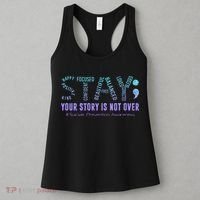 Stay Tomorrow Needs You Suicide Prevention Awareness Support Women's Tank Top thumb 3