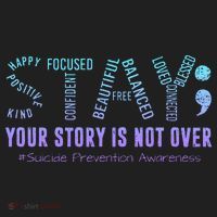 Stay Tomorrow Needs You Suicide Prevention Awareness Support Golf Towel thumb 3