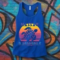 Sea Turtle Nassau Bahamas Beach Travel Souvenir Vacation Gift Women's Tank Top thumb 3