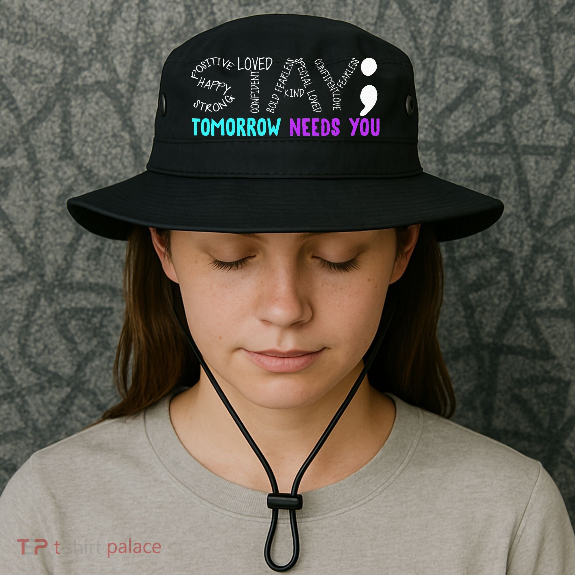 Stay Tomorrow Needs You Bucket Hat